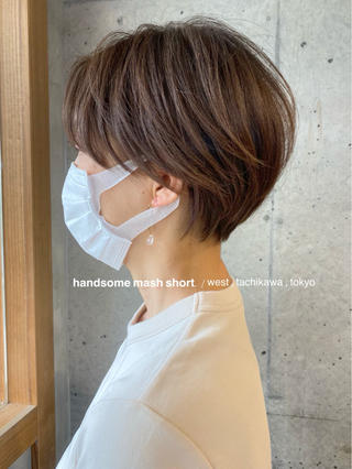 ショート カラー 竹嶌 健吾のヘアスタイル