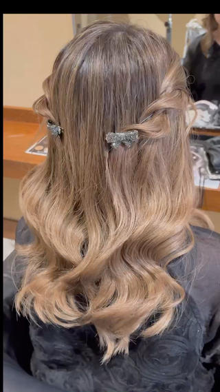 大人可愛いハーフツイン♡
 