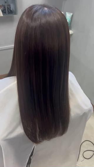 艶縮毛矯正、艶トリートメント、艶カラー