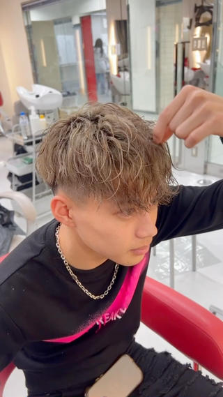 パーマ メンズ Forte【フォルテ】所属・大窪 龍雅のヘアスタイル