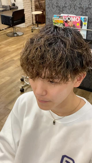 パーマ メンズ 松本爽汰/メンズ特化 /メンズパーマのヘアスタイル