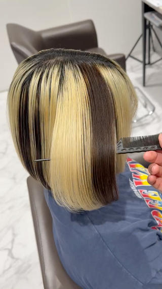 カラー Grow by NYNY 馬渡 真輝のヘアスタイル