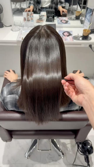 セミロング Grow by NYNY 馬渡 真輝のヘアスタイル