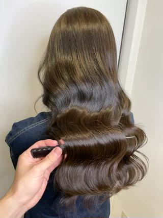 ロング カラー matiz マティス　表参道所属・💜アンブレラカラー 髪質改善　丸尾】のヘアスタイル