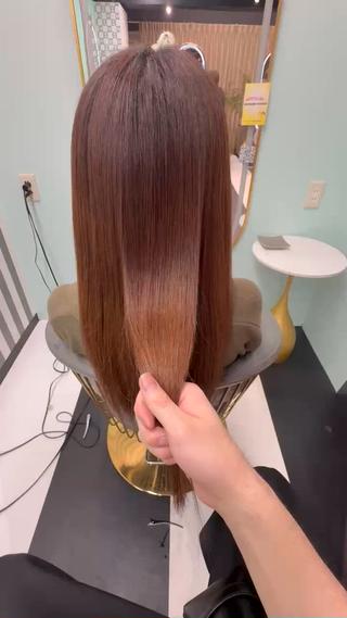 ロング aito 新宿/ 美髪矯正/髪質改善のヘアスタイル