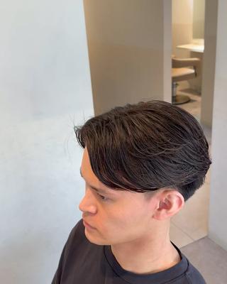 ショート パーマ メンズ SALOWIN下北No.R店所属・下北沢／メンズ/ メンズパーマ/優樹のヘアスタイル