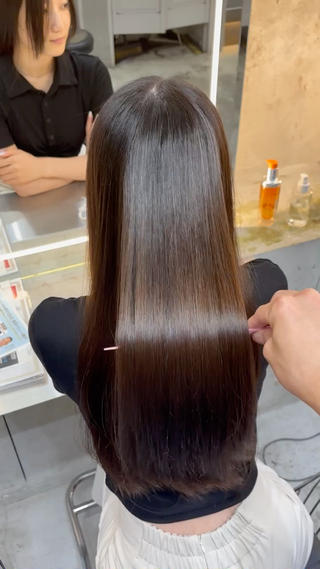 ロング Lond表参道店所属・うる艶縮毛カラー✨ たいよう☀️のヘアスタイル