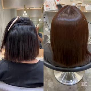 「乾かすだけで、サロン帰りの仕上がり。」
毎朝のスタイリングがぐっとラクに。ブローやアイロンに時間をかけなくても、ツヤのあるストレートが手に入ります。
 