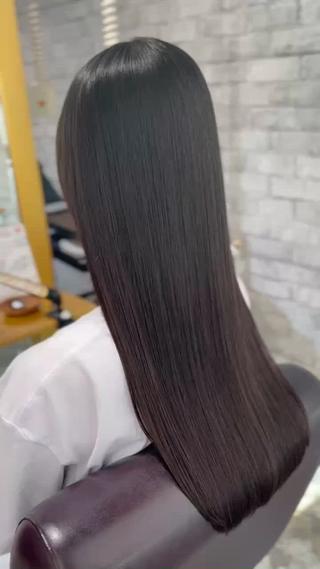 ロング 心斎橋/縮毛矯正/ 髪質改善　吉見勇亮のヘアスタイル