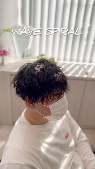 #メンズカット#メンズパーマ#スパイラルパーマ 