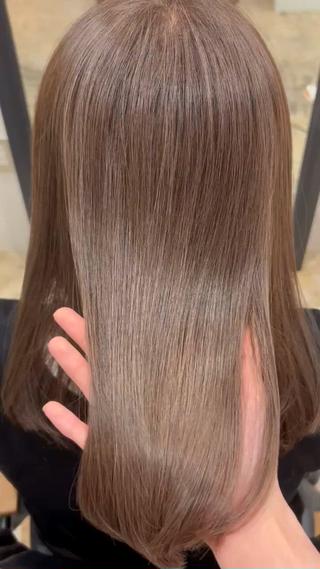 60代のお客様ですが、髪に潤いと艶、ハリが出るだけで印象が変わります 