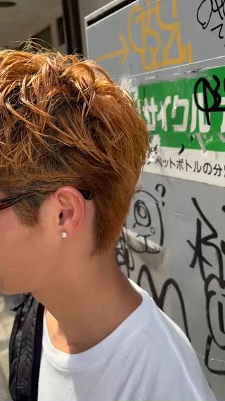 ショート growth天神所属・彌永 燈亜のヘアスタイル