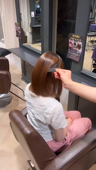 ミディアム 井上諒祐 /スタイリストのヘアスタイル