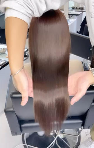 セミロング 髪質改善/艶髪No1 L.I.G代表　吉川のヘアスタイル