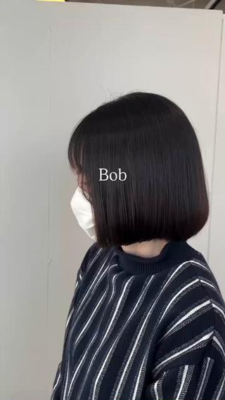 ショート maru.所属・林 小夏のヘアスタイル