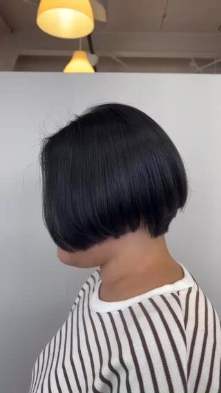 ショート maru.所属・林 小夏のヘアスタイル