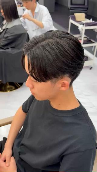 セミロング パーマ メンズ Buzzy 大畠　慎三郎のヘアスタイル