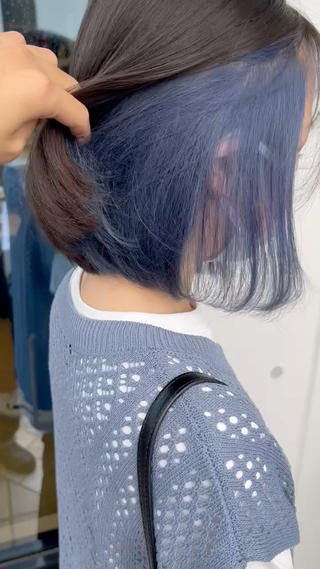 ☆サファイアインナーカラー☆ 