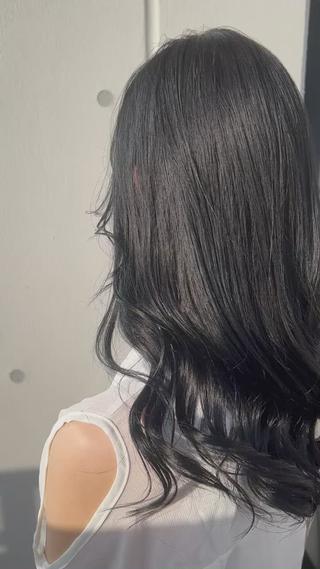 ロング 倉持 龍歩のヘアスタイル