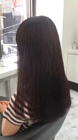 ロング ❤︎ワンホンガーリー なハイトーンヘア❤︎のヘアスタイル