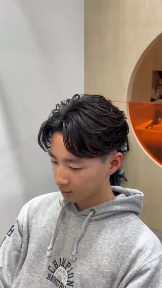 パーマ メンズ fifth渋谷所属・fifth春山 凜乃介のヘアスタイル