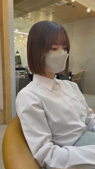 ショート サロウィン銀座RAYⅡ所属・❣️髪質改善/ 美髪矯正/沼座悠人のヘアスタイル