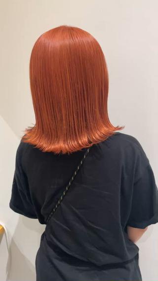 ミディアム 中西倖 トップスタイリストのヘアスタイル