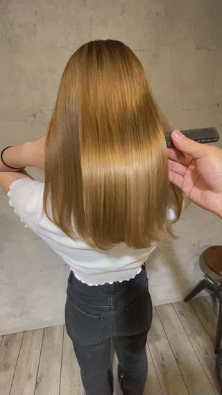 セミロング 髪質改善/縮毛矯正 /naokiのヘアスタイル