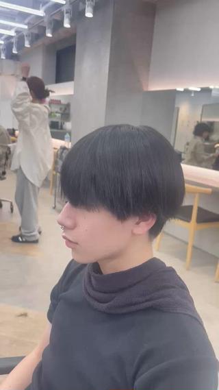 カラー パーマ メンズ 👑メンズパーマ屋 👑/栄/馬場斗生のヘアスタイル