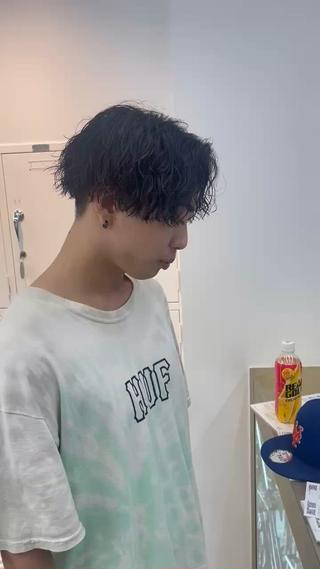 パーマ メンズ 👑メンズパーマ屋 👑/栄/馬場斗生のヘアスタイル