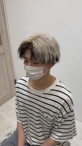 今流行りの波打センターパートです！ 