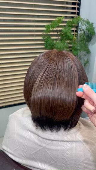 ショート 伊藤 実悠/豊橋/ 髪質改善カラーのヘアスタイル