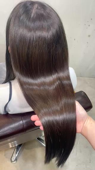 ずっと触りたくなるほどサラサラに、、、
色持ちもとても良いです
ぜひお試しください️