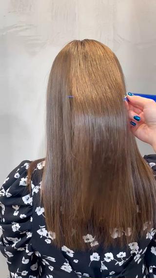 ロング カラー 伊藤 実悠/豊橋/ 髪質改善カラーのヘアスタイル