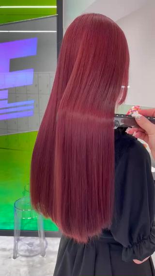 ロング カラー 🤍💕ブリーチカラ ーAyaka💕🤍のヘアスタイル