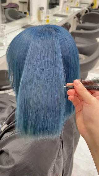 ショート カラー 🤍💕ブリーチカラ ーAyaka💕🤍のヘアスタイル