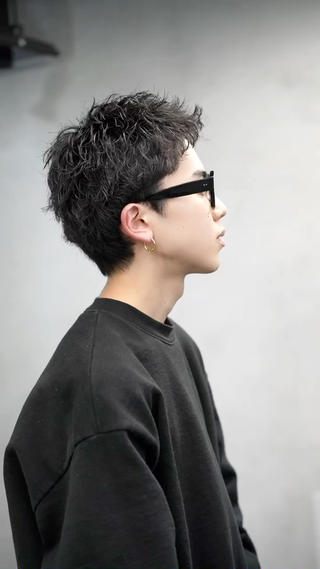 ショート パーマ 松下 友希 【fifth】のヘアスタイル