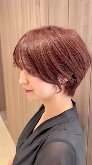 ショート 縮毛矯正 /横山陸人のヘアスタイル