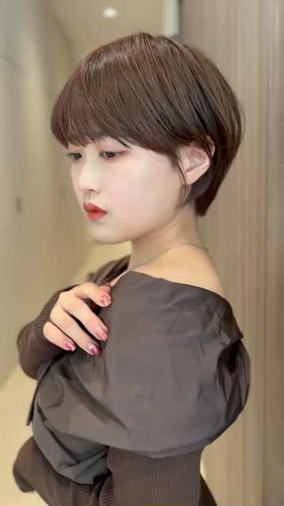 ショート 縮毛矯正 /横山陸人のヘアスタイル