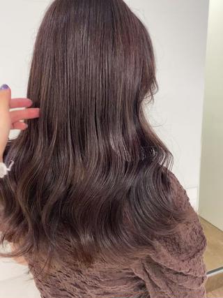 　ブリーチなしマロンベージュ
 