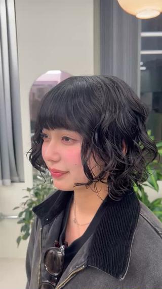 パーマ リタッチ レディース パーマ/ 育斗のヘアスタイル