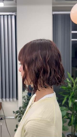 パーマ リタッチ レディース パーマ/ 育斗のヘアスタイル
