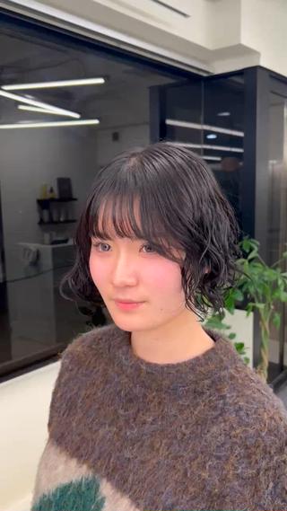 パーマ リタッチ レディース パーマ/ 育斗のヘアスタイル