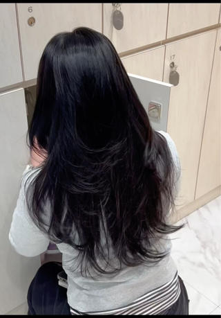 ロング 大宮韓国ハッシュ🪽 GLROWseriのヘアスタイル