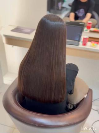 髪質改善ストレート 