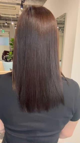 #酸性ストレート#髪質改善 