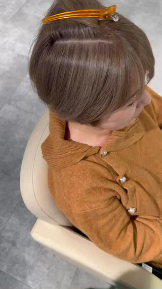 ショート カラー reverie【レヴリー】所属・夜23時まで予約🉑 reverieあきらのヘアスタイル