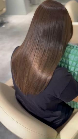 #髪質改善#酸性ストレート 