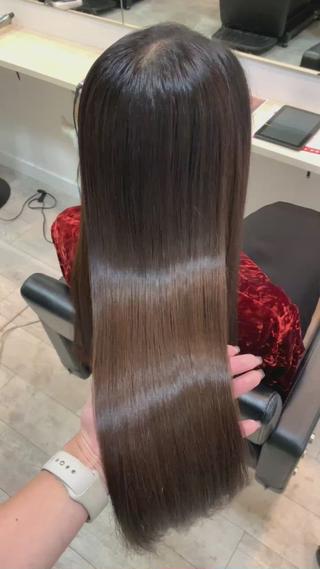 ロング カラー ヘアアレンジ 代表🎀 ふわモテ愛 され髪🩷yumiのヘアスタイル