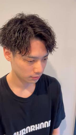 ショート パーマ メンズ 🔥メンズ専門🔥 塩拓巳のヘアスタイル